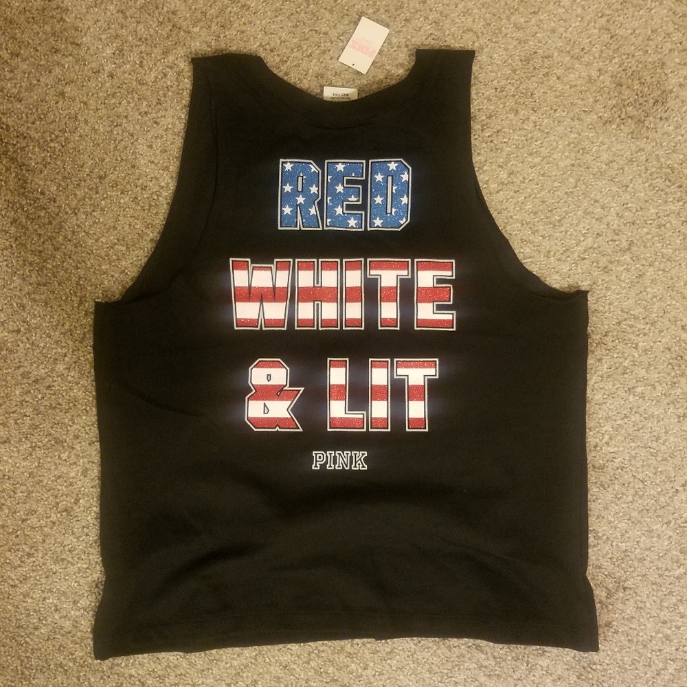 Victoria's Secret Americana Muscle Tank - Picture 6 of 8
